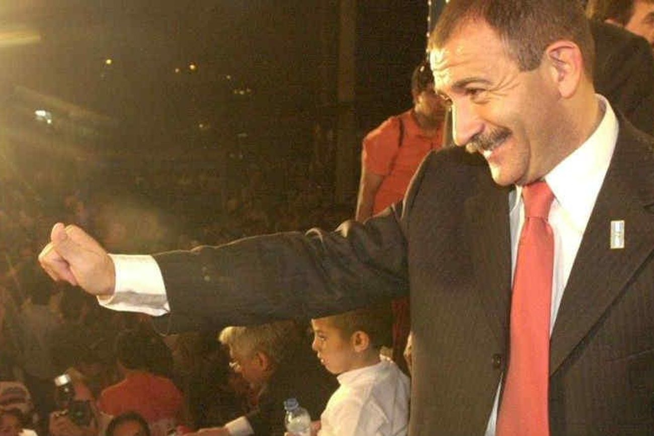 Luis Juez, cuando fue intendente de la ciudad de Córdoba.