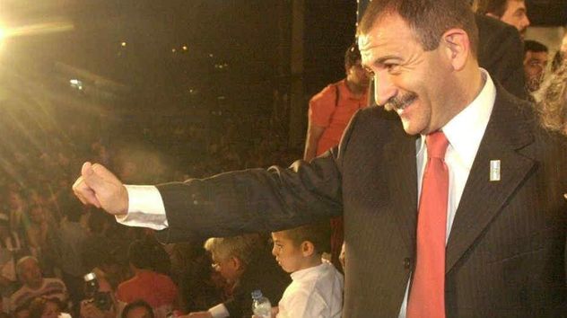 Luis Juez, cuando fue intendente de la ciudad de Córdoba.