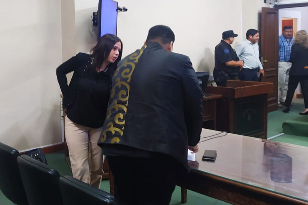La narcomodelo Martina Oliva. (Sebastián Rodríguez / Ministerio Público Fiscal)