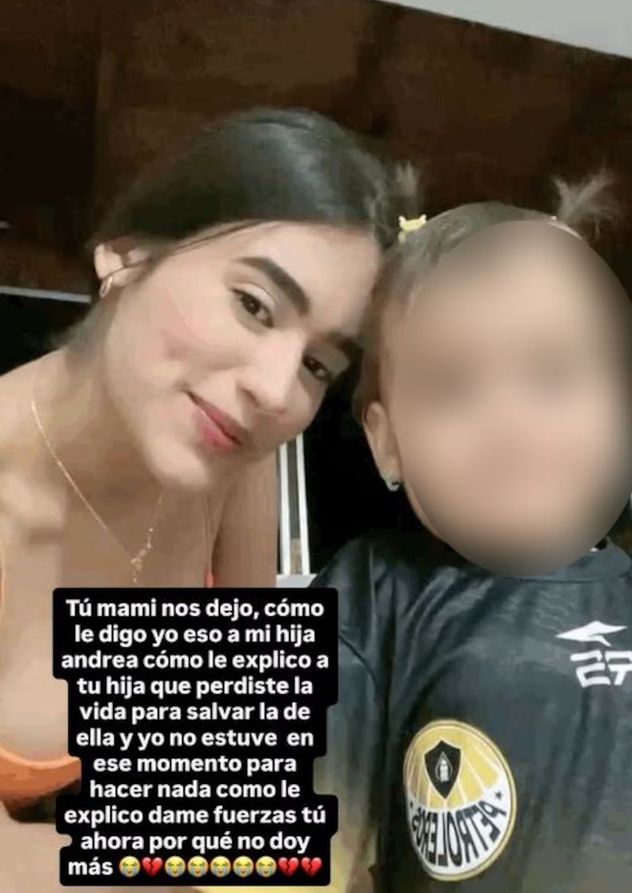 La esposa de un futbolista venezolano murió al proteger a su beba con su cuerpo en medio de los terremotos.
