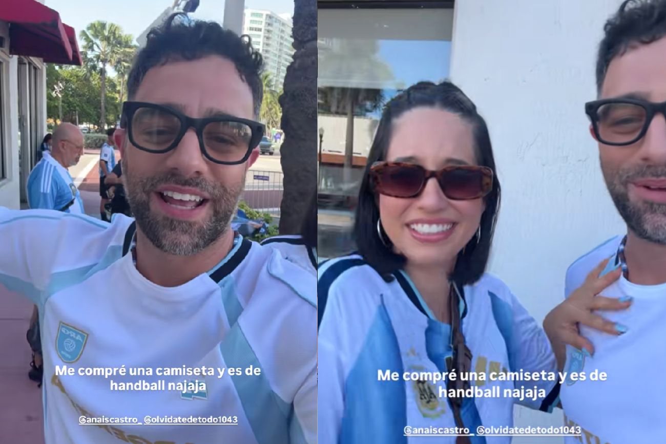 Compró una camiseta para alentar a la Selección en el Mundial y el blooper es viral