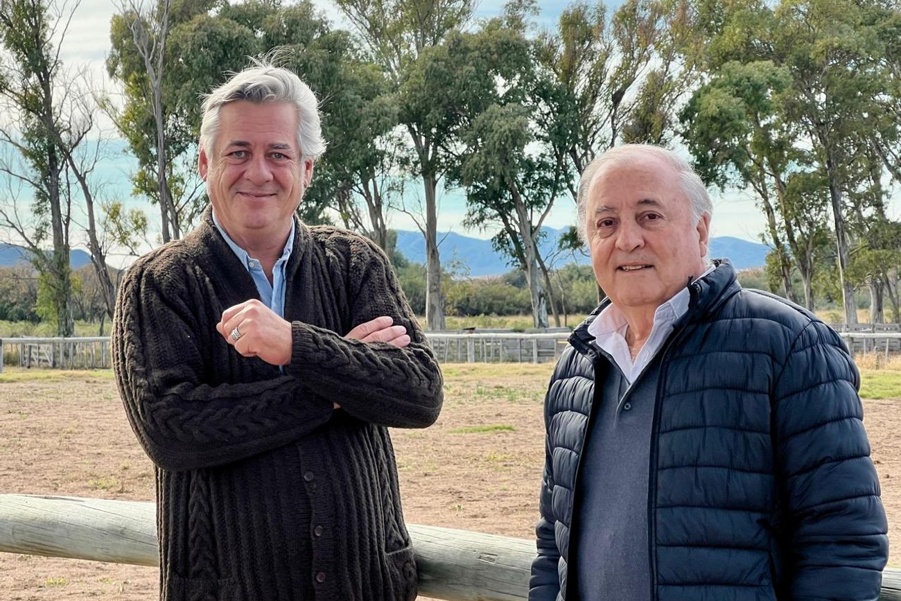 LA DUPLA. Nicolas Pino y Carlos Odriozola buscarán quedarse con las elecciones de la SRA el próximo 9 de septiembre.