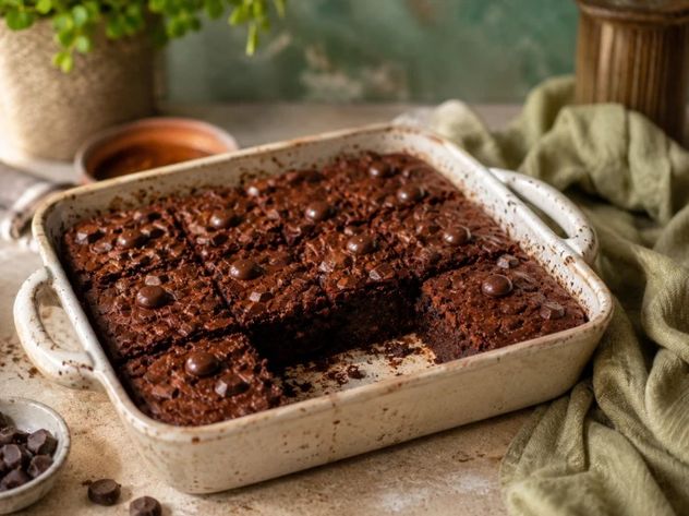 La receta de brownie de banana y cacao sin harina que sorprende por su textura húmeda.