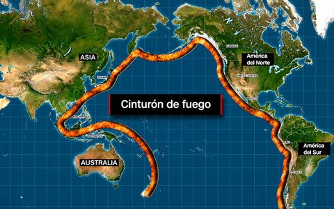 Cinturón del Fuego del Pacífico.