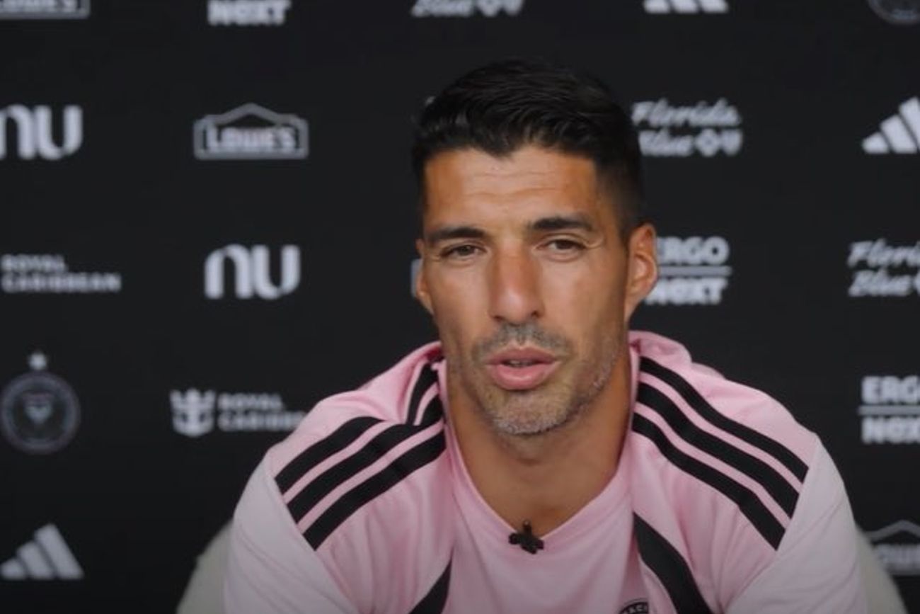 Luis Suárez se reflejó en la situación de Julián Álvarez.
