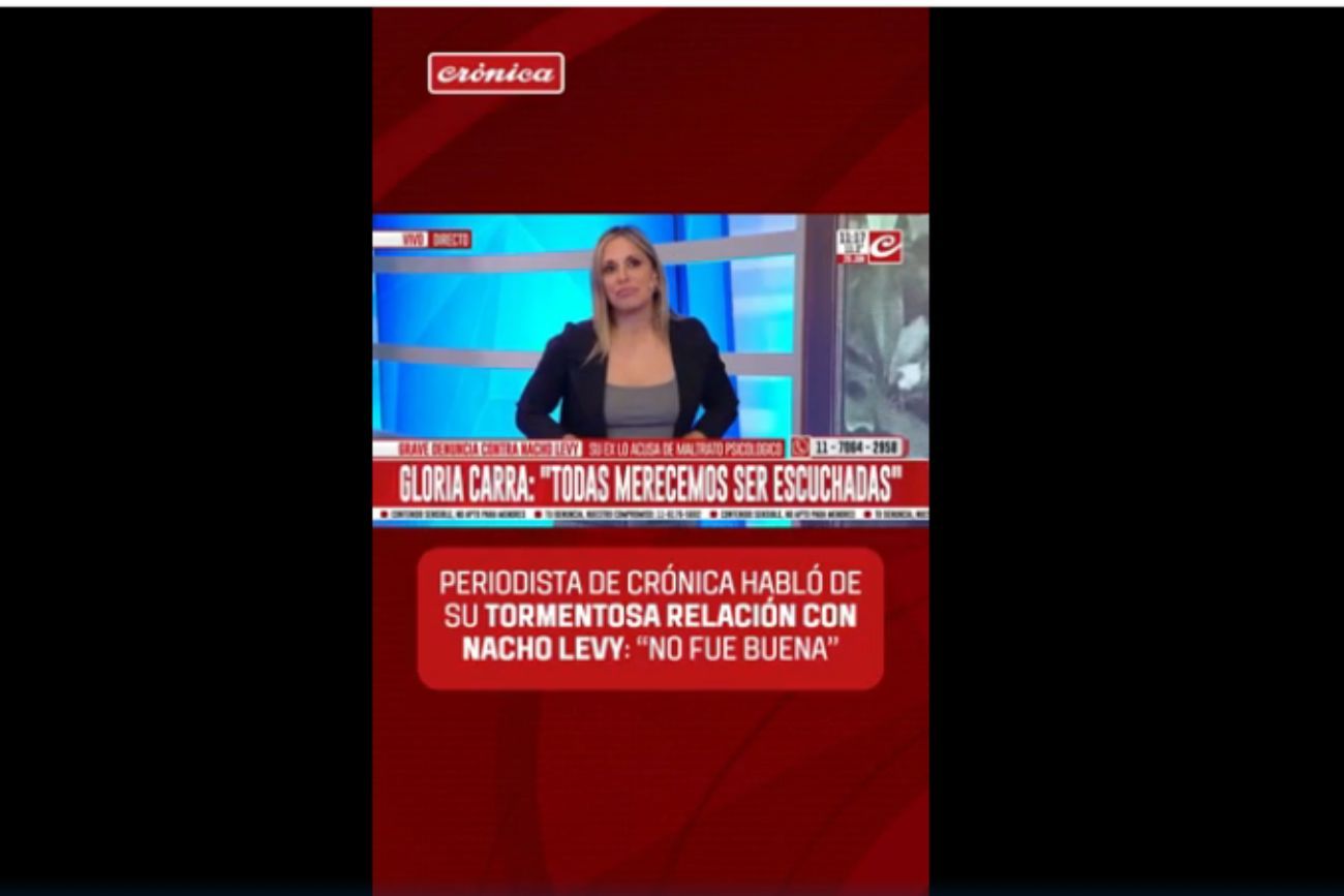 Otra expareja de Levy denuncia maltrato.