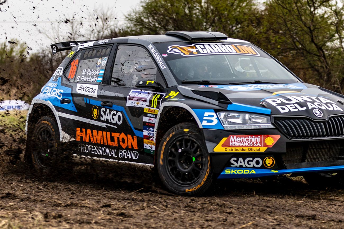 El puntanjo Miguel Baldoni (Skoda), fue el más veloz en el segmento de Campanas del Rosario, utilizado como parte del Shakedown del Rally del Poncho en Catamarca. 