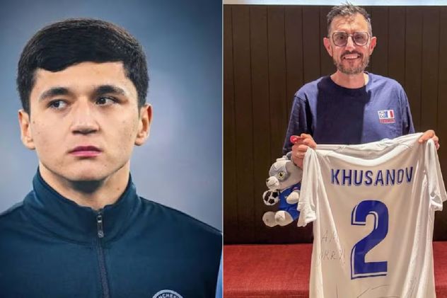 Un jugador chocó a un camarógrafo en pleno Mundial y le regaló su camiseta con un tierno mensaje