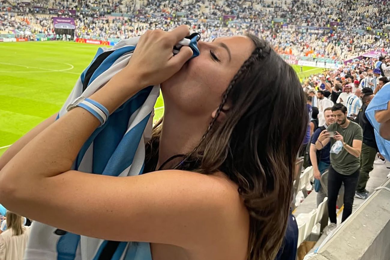 Sofía "Jujuy"Jiménez habló de los insultos que recibe vía redes sociales cada vez que se filam en la cancha.
