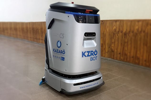 KZROBot, la unidad tecnológica que suma robots de limpieza a la operación de Kazaró.