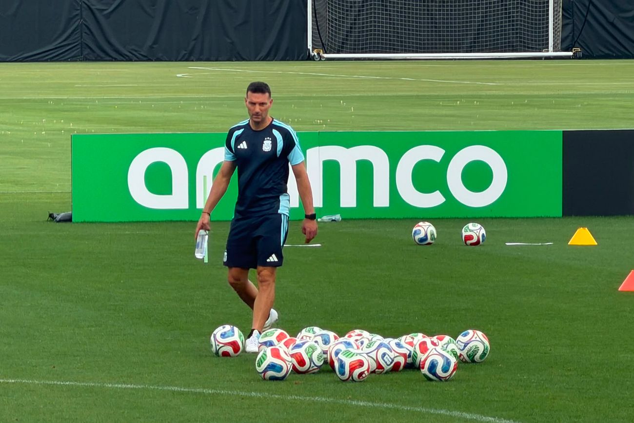 Lionel Scaloni, entrenador de Argentina.