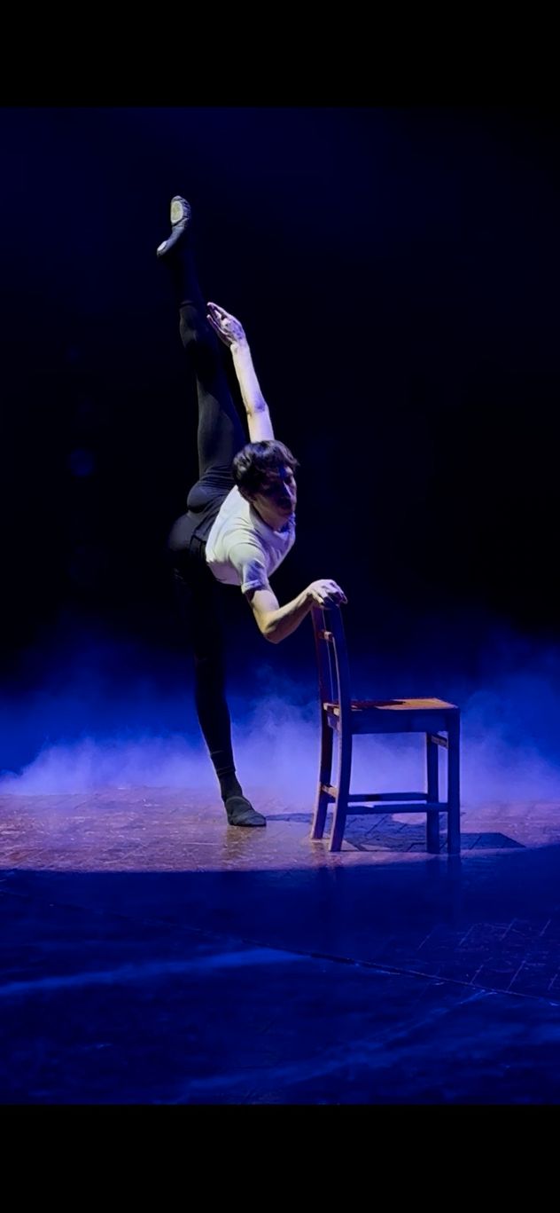 Braian Mansilla en el musical "Billy Elliot".