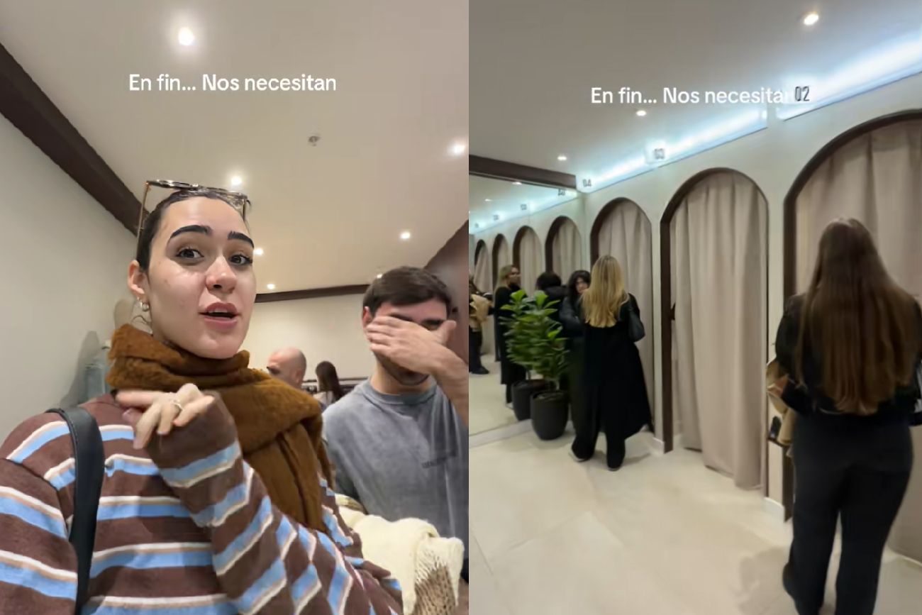 Mostró que los hombres necesitan la aprobación de mujeres para comprar ropa y es viral