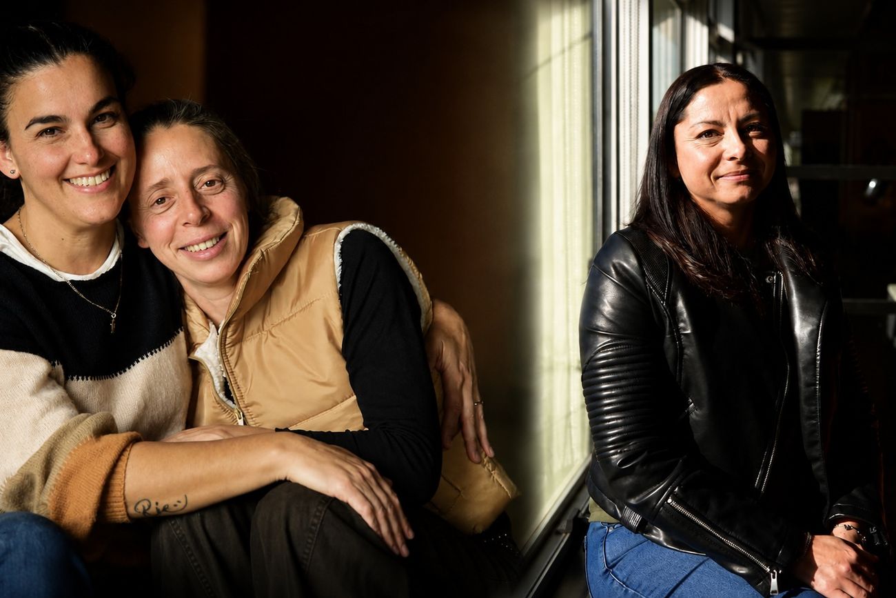 Ana y celeste, mamás de Dante. Constanza, en búsqueda de la maternidad.