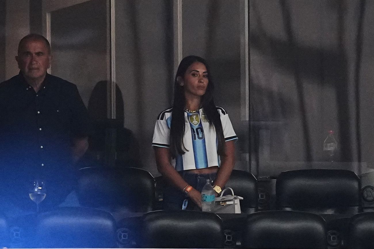 Antonela Roccuzzo, la esposa de Messi.
