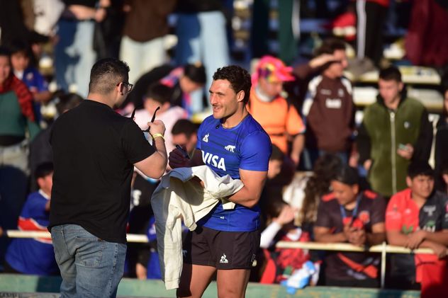 Entrenamiento abierto de Los Pumas en el Estadio Mario Alberto Kempes. 
