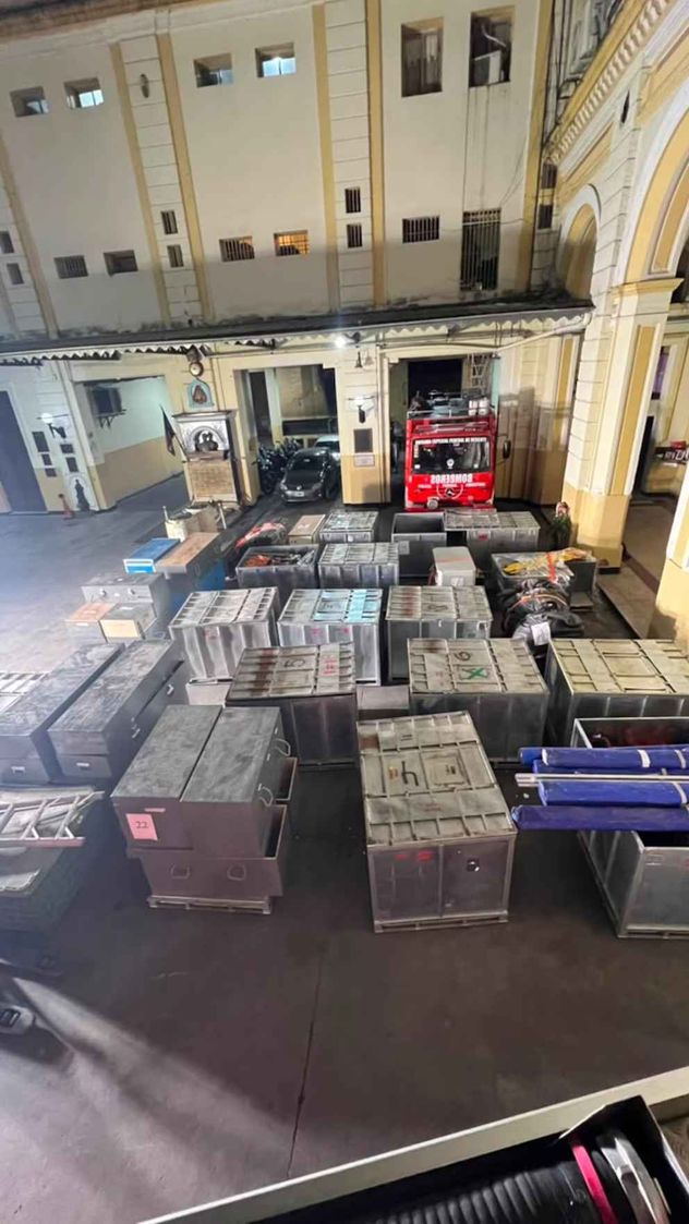 Llegaron a Venezuela los rescatistas argentinos y ya están trabajando en la zona del desastre. 