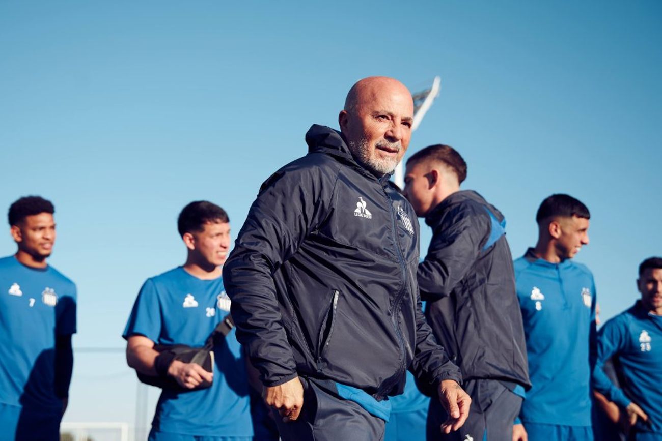 Jorge Sampaoli, DT de Talleres.