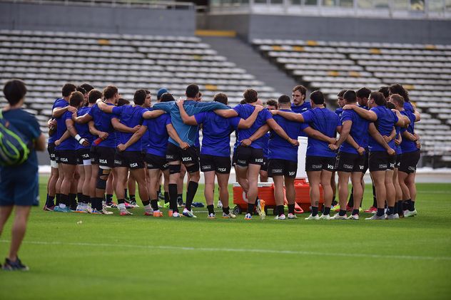 Entrenamiento abierto de Los Pumas en el Estadio Mario Alberto Kempes. José Gabriel Hernández / La Voz