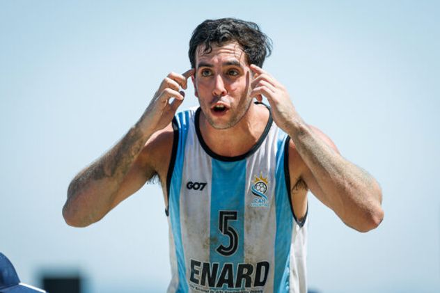 La selección masculina de beach handball jugará por la medalla de bronce en el Mundial ante Croacia. 