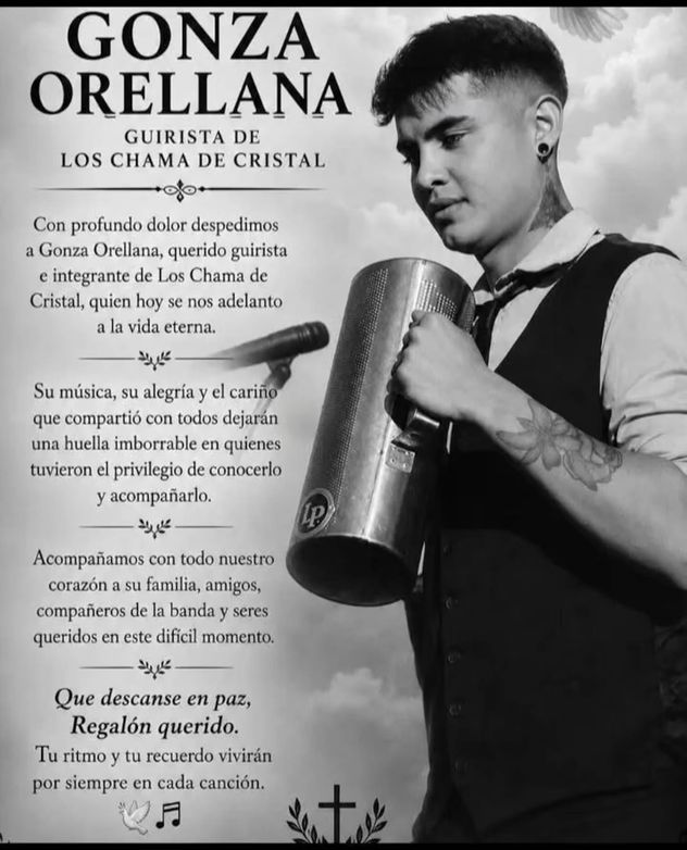 "Tu recuerdo vivirá en cada canción": el último adiós al joven músico fallecido en una ruta de Neuquén
