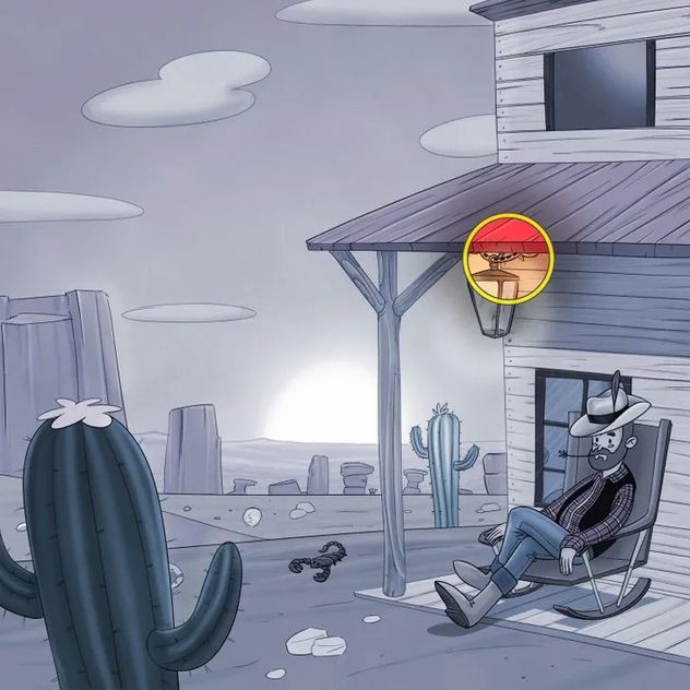 El acertijo visual.