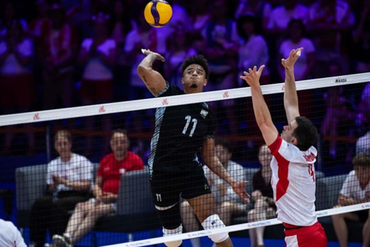 Argentina cayó ante Polonia en su último partido de la segunda week de la VNL.
