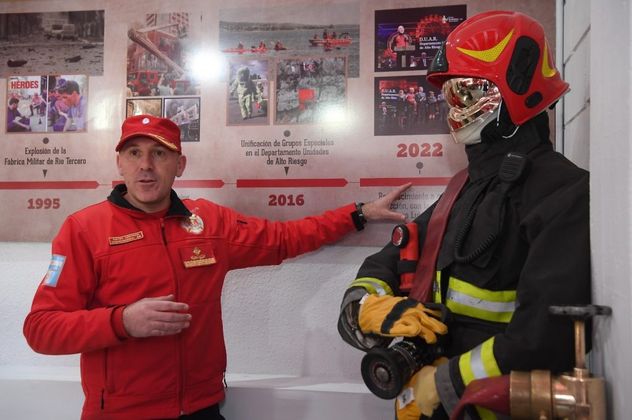 Sergio Cravero pasa de Bomberos a la Policía Caminera. 