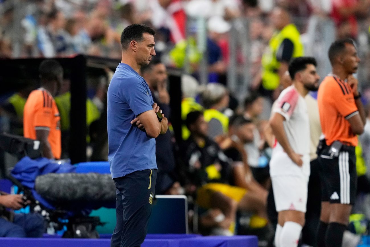 Scaloni analizó la victoria de Argentina.