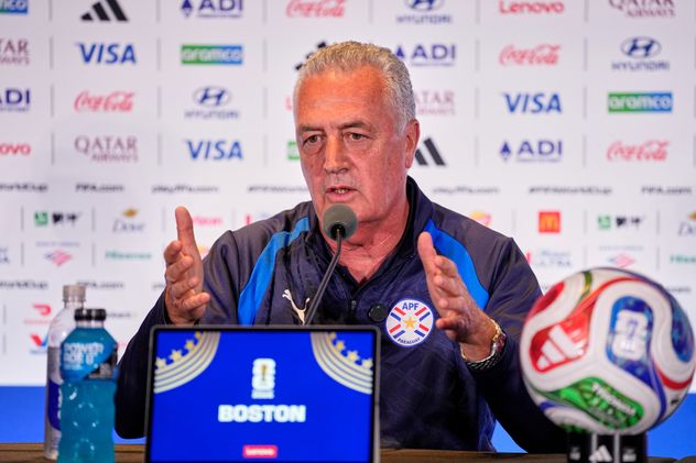 Gustavo Alfaro, el entrenador argentino de Paraguay, que se mide con Alemania por los 16avos. de final del Mundial.