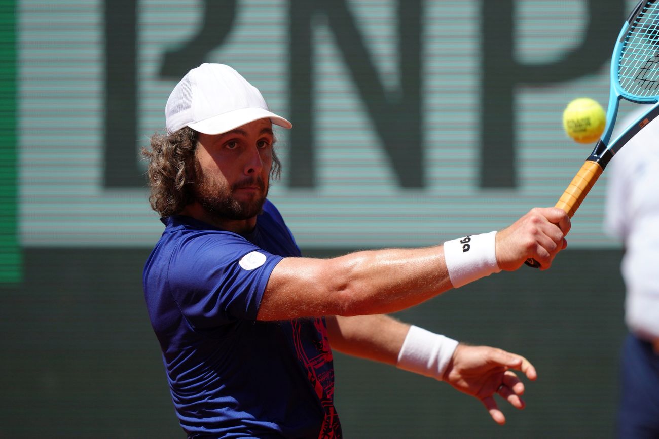 Marco Trungelliti es el primer argentino que saltará a la cancha en Wimbledon 2026, el lunes. (AP)