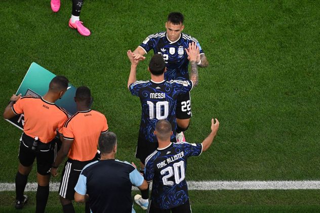 Lionel Messi con la Argentina ante Jordania, por el Mundial 2026.