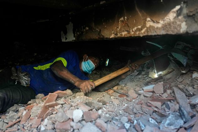 Las imágenes de la destrucción en Venezuela.