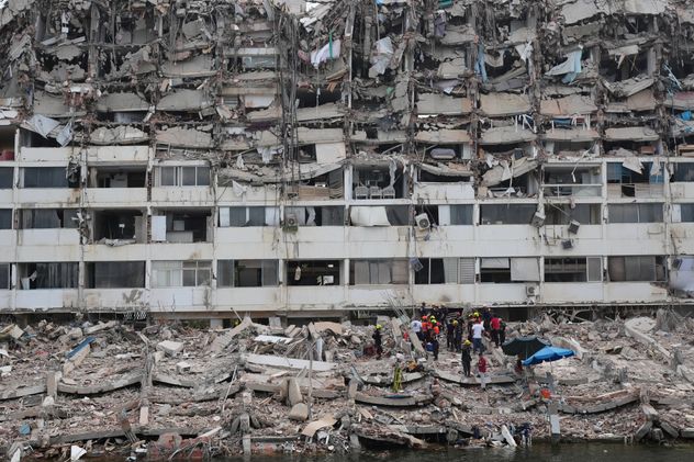 Las imágenes de la destrucción en Venezuela.