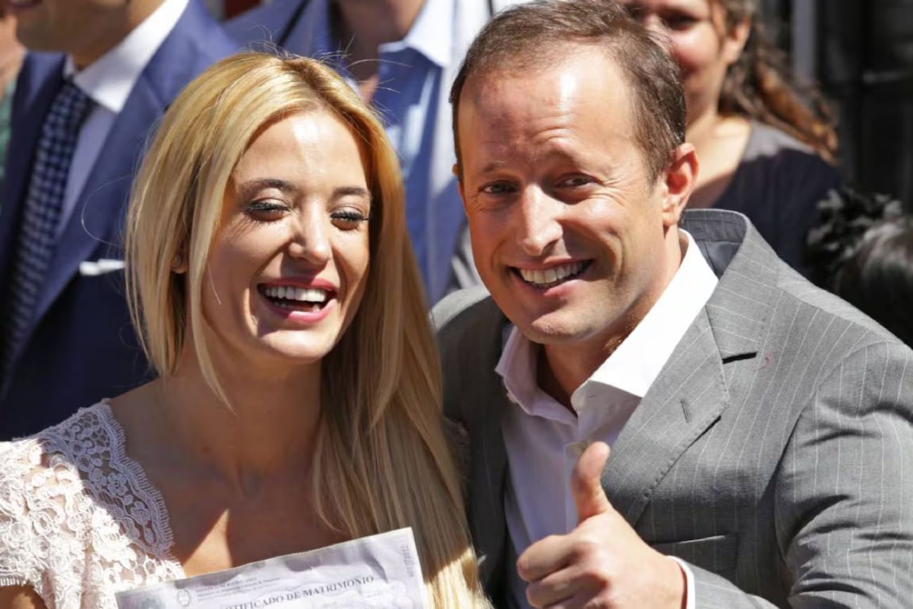 Martín Insaurralde y Jesica Cirio