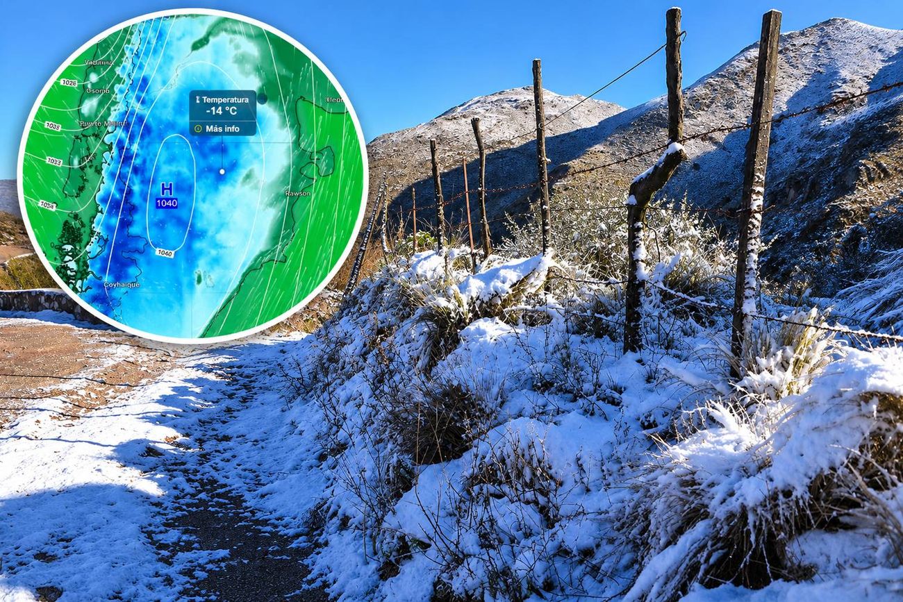 El aire polar llega a Córdoba: ráfagas de viento sur y probabilidad de nieve para este miércoles 1 de julio