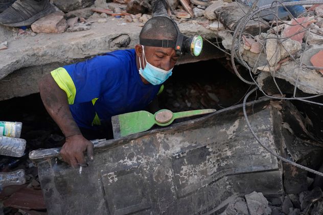 Las imágenes de la destrucción en Venezuela.