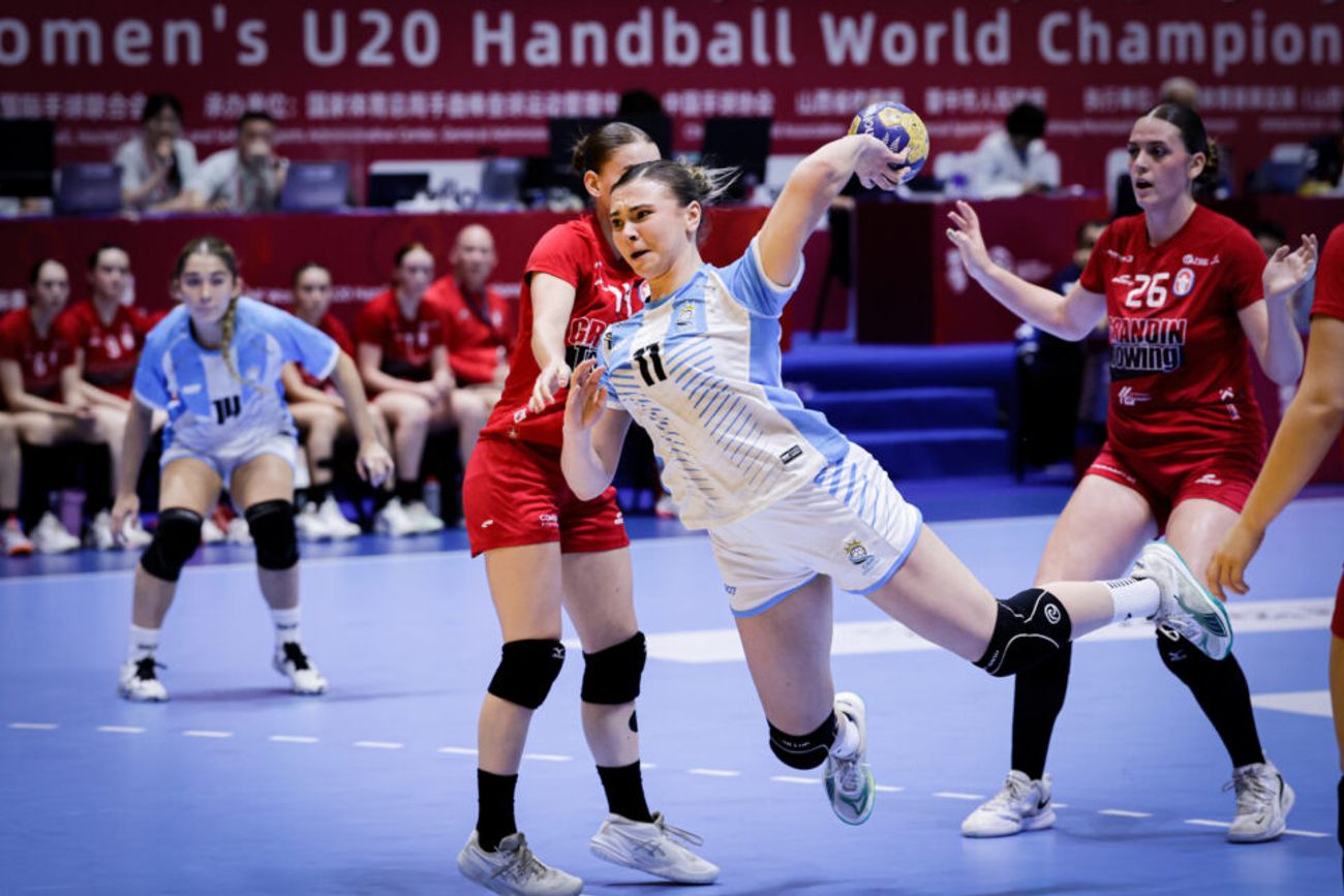 La Garrita debutó con triunfo en la Copa Presidente del Mundial de handball.