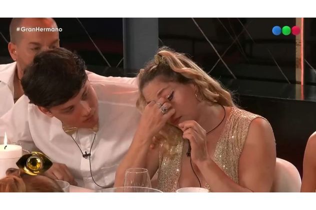 Tamara Paganini, colapsada por el mensaje que recibió.