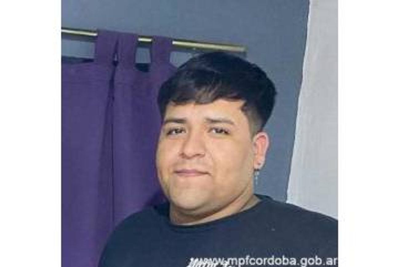 Ciudad de Córdoba. Piden ayuda para encontrar a Fernando Fabian Peralta, de 26 años.