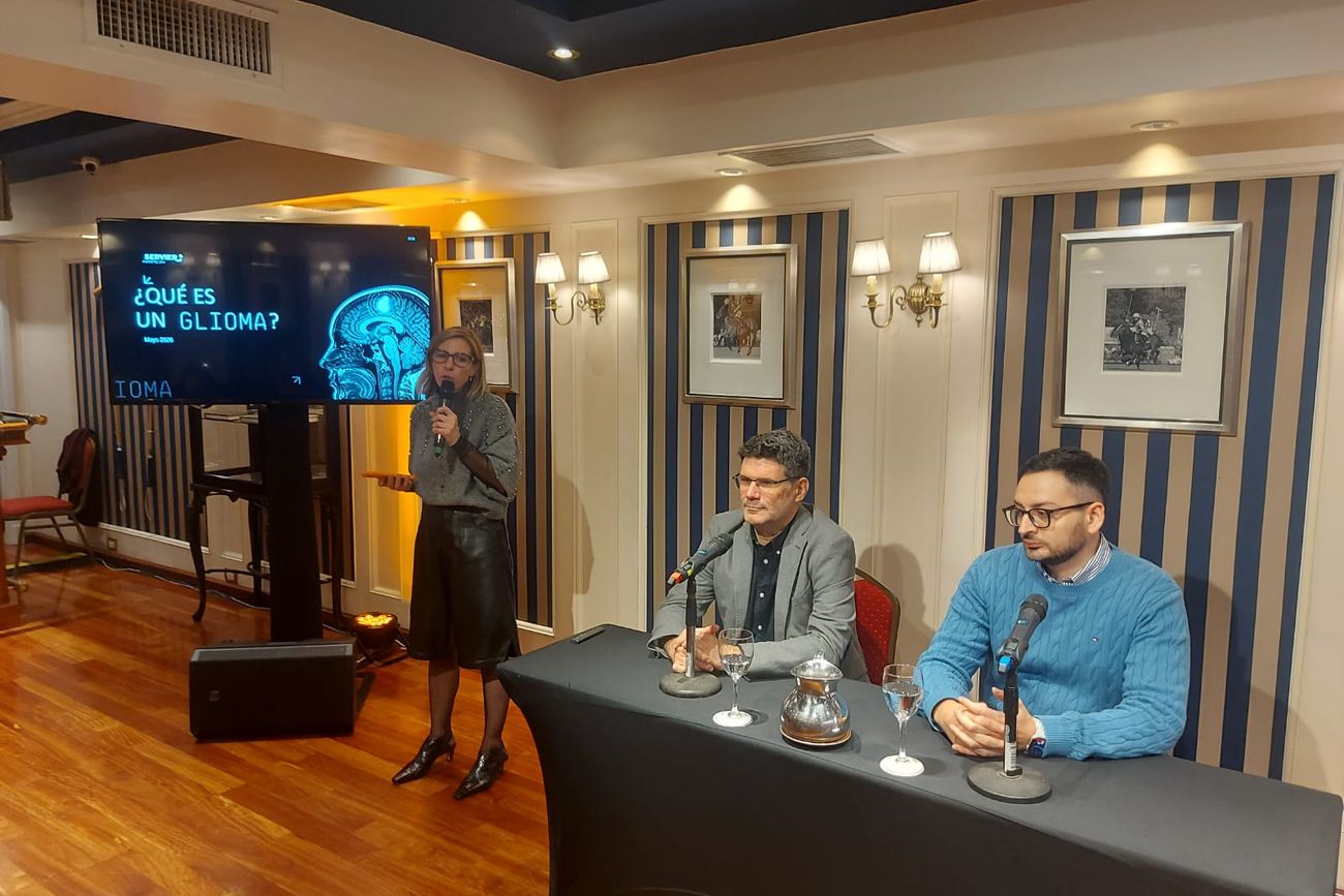 El laboratorio Servier presentó el Vorasidenib en un hotel de Buenos Aires, junto a destacados neoroncólogos. (La Voz) 
