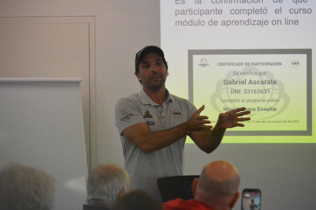 Martín Gaitán, coordinador de Conecta Rugby.