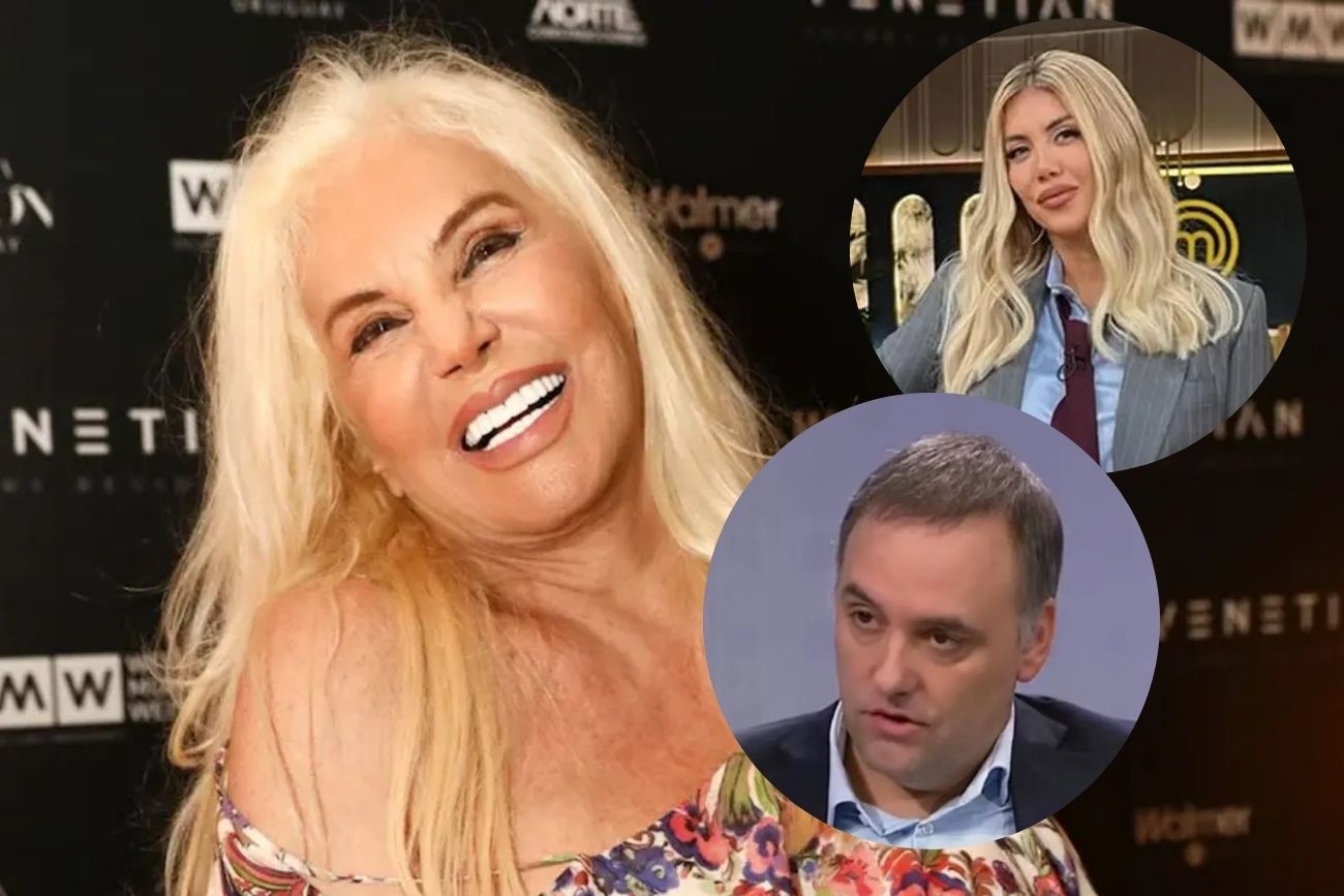 Susana Giménez, sin filtros: disparó contra Wanda Nara y Manuel Adorni