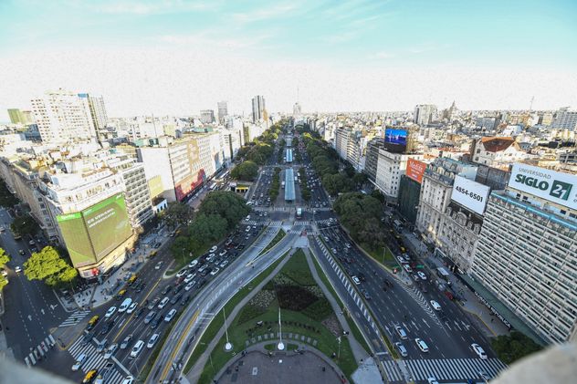El Obelisco porteño ofrece ahora una vista panorámica única a más de 67 metros de altura.