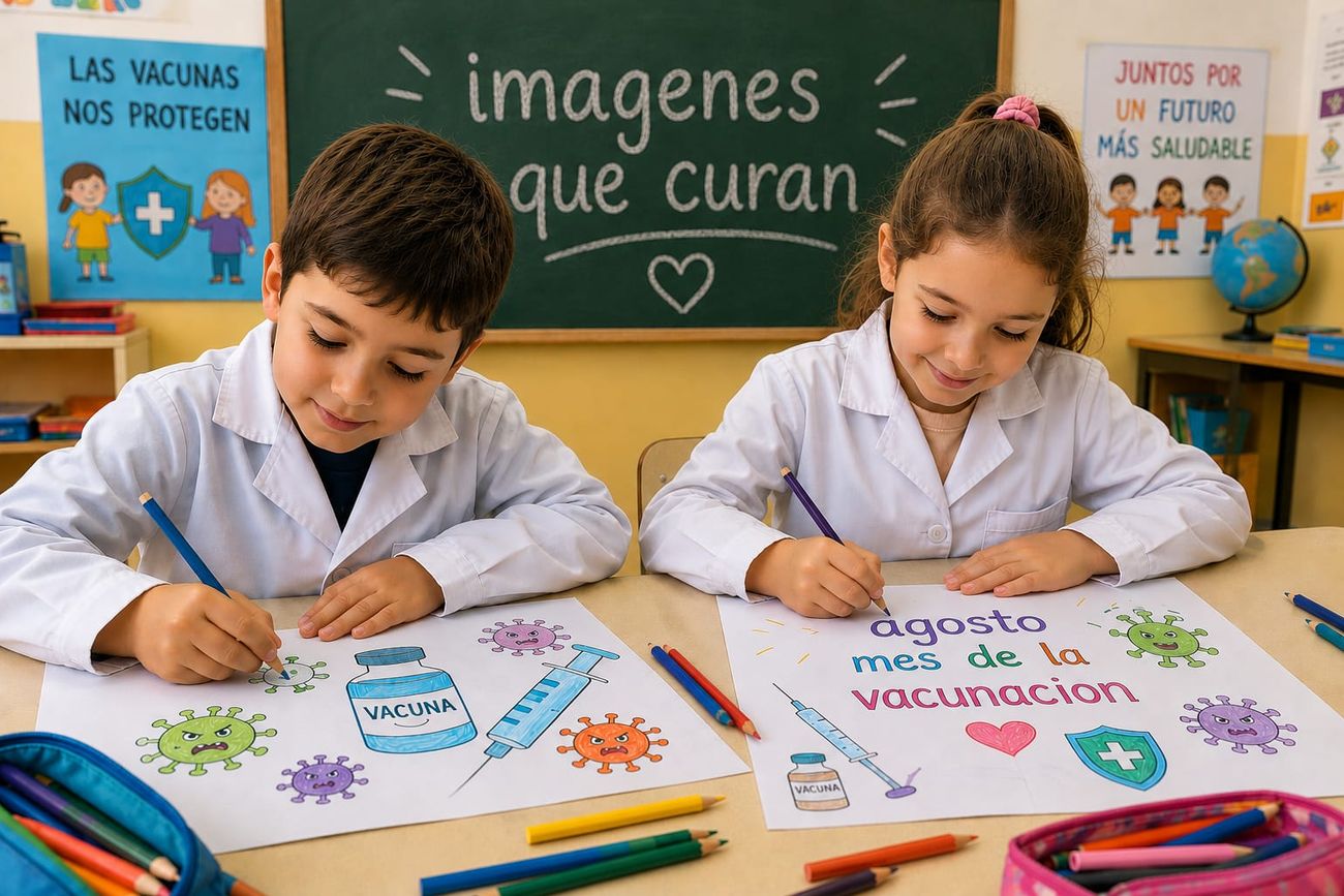 El Consejo de Médicos lanzó un concurso para la campaña “Agosto, mes de la vacunación”.