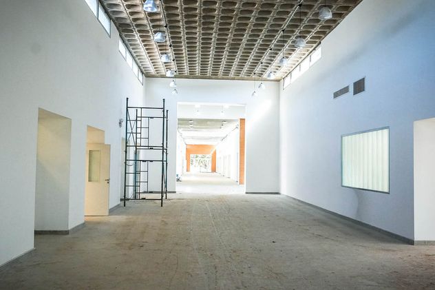Nueva sede de la escuela de suboficiales de la Policía de la Provincia de Córdoba en plena ejecución.