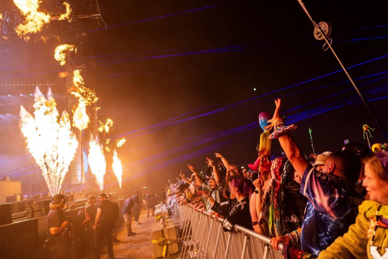 Imágenes del festival de música Electric Forest, en Michigan, Estados Unidos. 