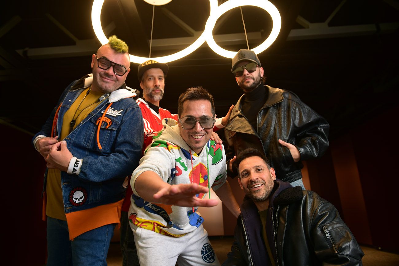 Los Caligaris en el primer aniversario del streaming de La Voz en vivo. (Nicolás Bravo / La Voz)