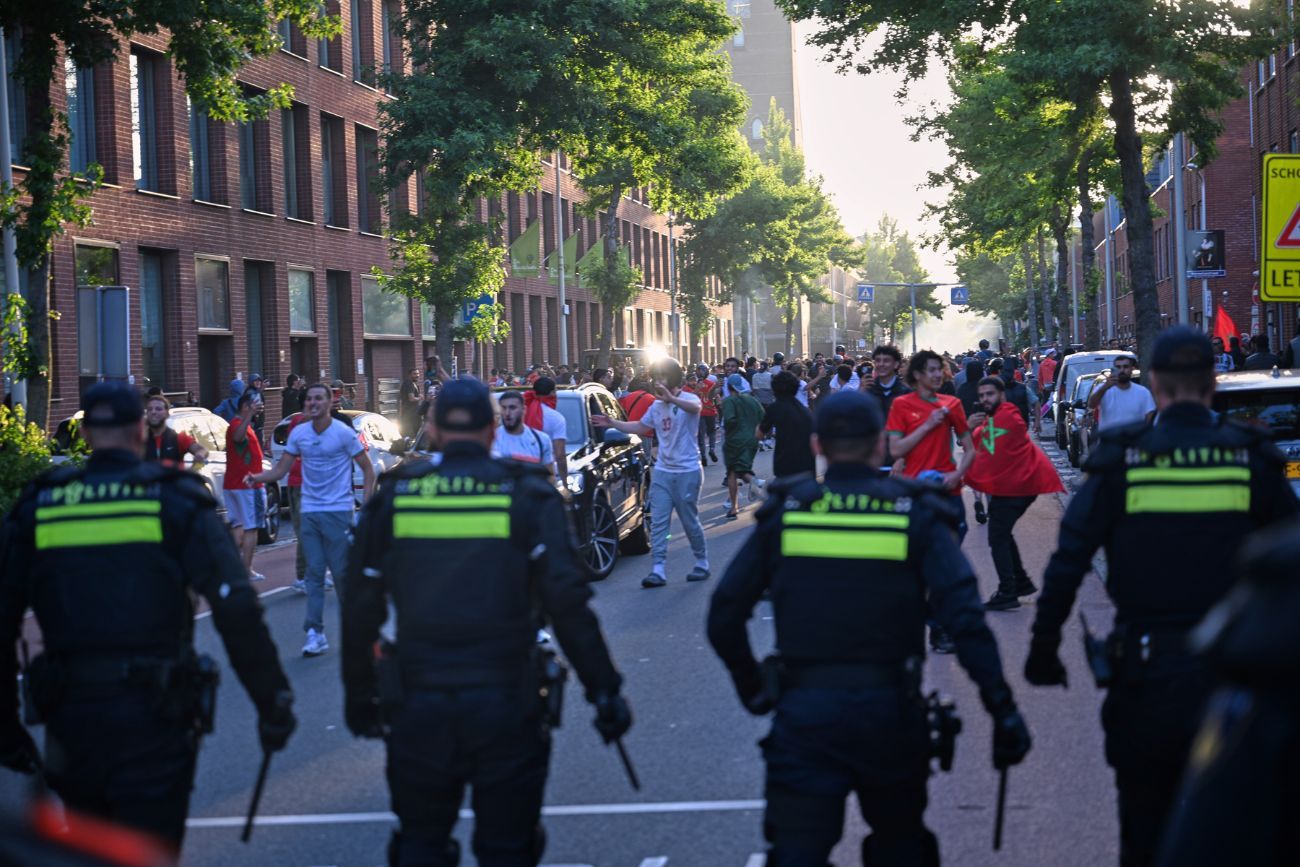 Incidentes en Países Bajos tras ser eliminados del Mundial 2026 por Marruecos. 