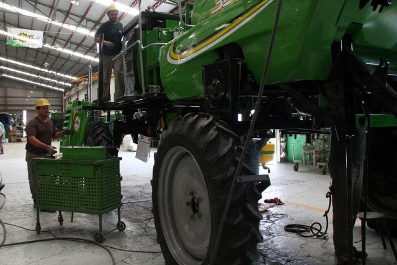 Metalfor es un referente en la industria de la maquinaria agrícola en Argentina. (La Voz/Archivo)